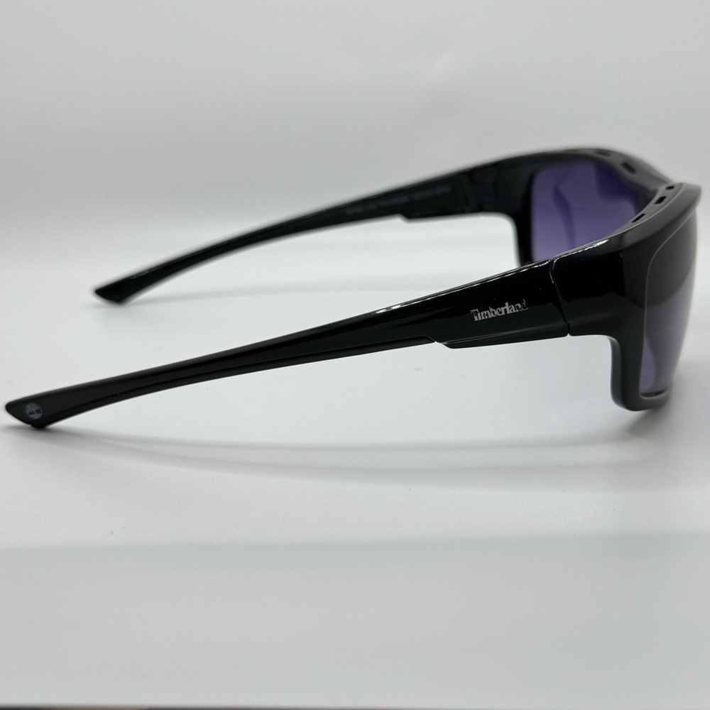 Timberland Rectangular Polarized Sunglasses Black… - image 3
